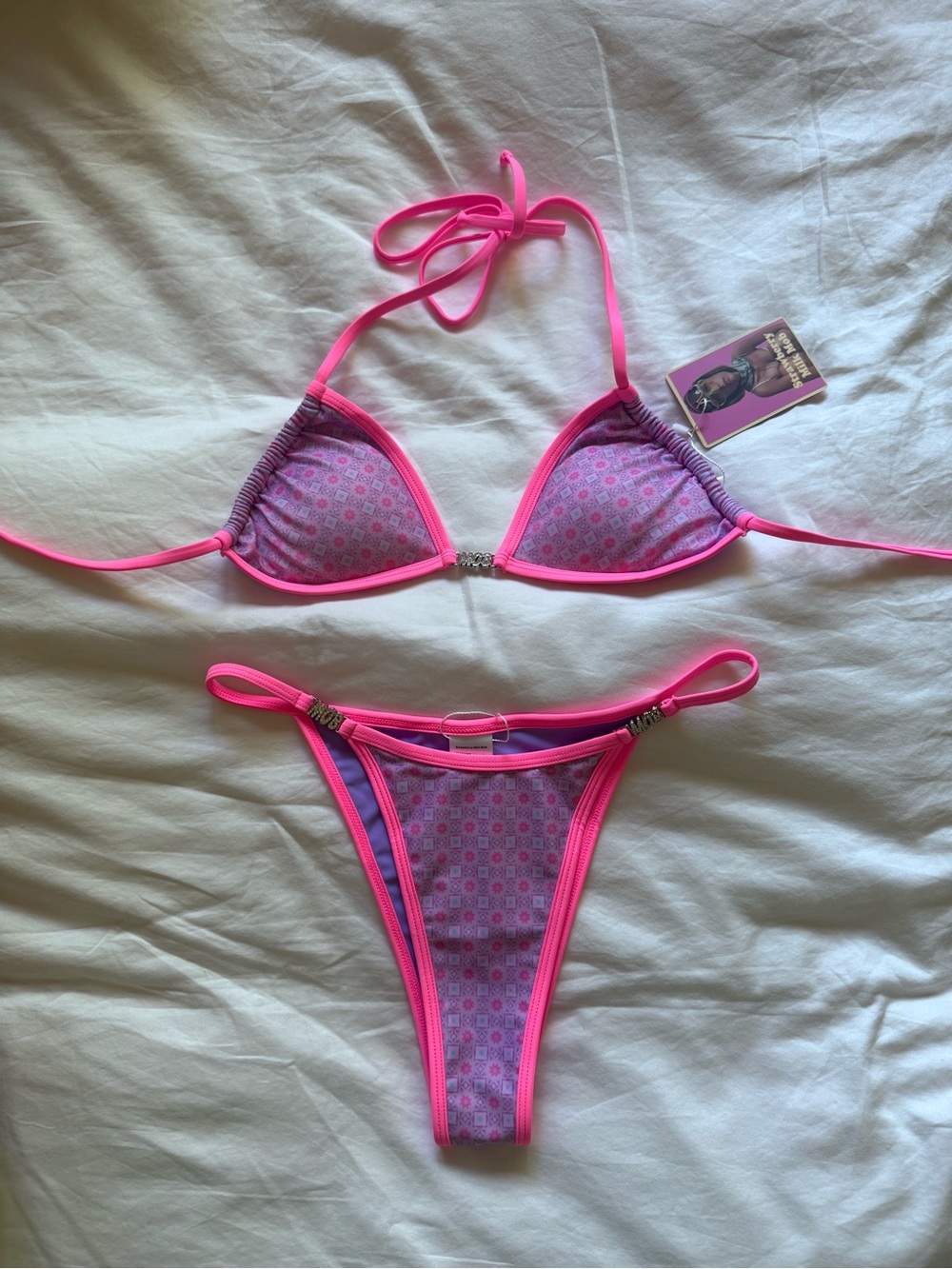 Strawberry Milk Mob Bikini Set Small